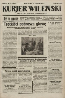 Kurjer Wileński : niezależny dziennik demokratyczny. 1935, nr 11