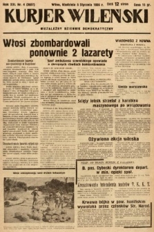Kurjer Wileński : niezależny dziennik demokratyczny. 1936, nr 4