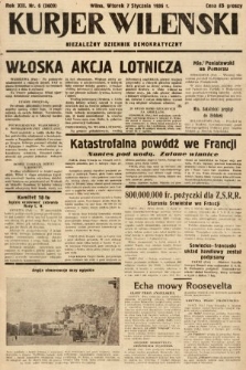 Kurjer Wileński : niezależny dziennik demokratyczny. 1936, nr 6