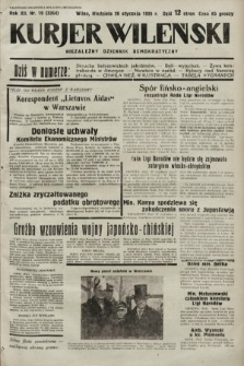 Kurjer Wileński : niezależny dziennik demokratyczny. 1935, nr 19