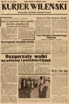 Kurjer Wileński : niezależny dziennik demokratyczny. 1936, nr 10
