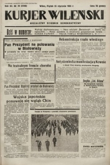 Kurjer Wileński : niezależny dziennik demokratyczny. 1935, nr 24