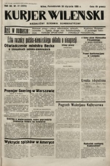 Kurjer Wileński : niezależny dziennik demokratyczny. 1935, nr 27