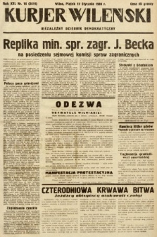 Kurjer Wileński : niezależny dziennik demokratyczny. 1936, nr 16