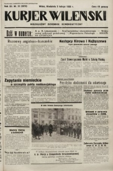 Kurjer Wileński : niezależny dziennik demokratyczny. 1935, nr 33