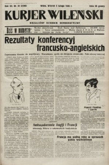 Kurjer Wileński : niezależny dziennik demokratyczny. 1935, nr 35