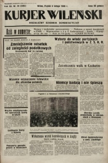 Kurjer Wileński : niezależny dziennik demokratyczny. 1935, nr 38