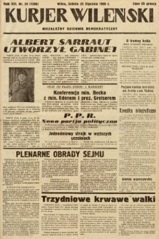 Kurjer Wileński : niezależny dziennik demokratyczny. 1936, nr 24