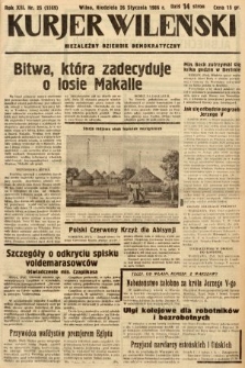 Kurjer Wileński : niezależny dziennik demokratyczny. 1936, nr 25