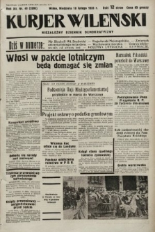Kurjer Wileński : niezależny dziennik demokratyczny. 1935, nr 40
