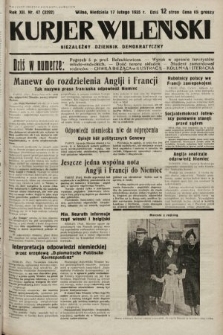 Kurjer Wileński : niezależny dziennik demokratyczny. 1935, nr 47