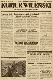 Kurjer Wileński : niezależny dziennik demokratyczny. 1936, nr 33