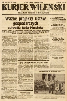 Kurjer Wileński : niezależny dziennik demokratyczny. 1936, nr 38