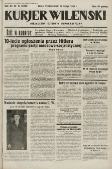 Kurjer Wileński : niezależny dziennik demokratyczny. 1935, nr 55