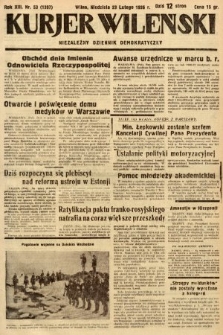 Kurjer Wileński : niezależny dziennik demokratyczny. 1936, nr 53