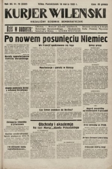 Kurjer Wileński : niezależny dziennik demokratyczny. 1935, nr 76