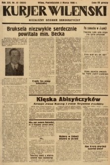 Kurjer Wileński : niezależny dziennik demokratyczny. 1936, nr 61
