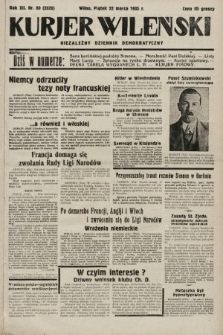 Kurjer Wileński : niezależny dziennik demokratyczny. 1935, nr 80