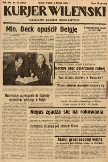 Kurjer Wileński : niezależny dziennik demokratyczny. 1936, nr 65