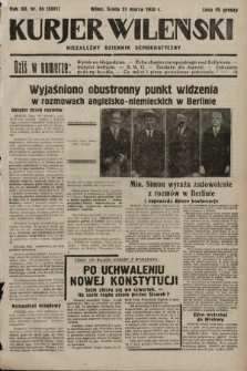 Kurjer Wileński : niezależny dziennik demokratyczny. 1935, nr 85