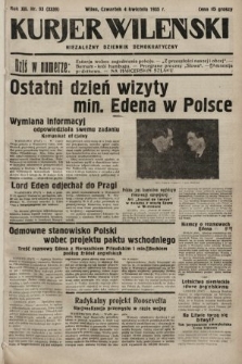 Kurjer Wileński : niezależny dziennik demokratyczny. 1935, nr 93