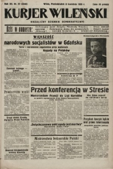 Kurjer Wileński : niezależny dziennik demokratyczny. 1935, nr 97