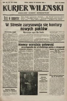 Kurjer Wileński : niezależny dziennik demokratyczny. 1935, nr 102
