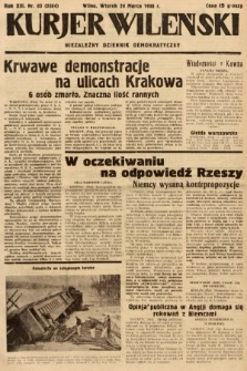 Kurjer Wileński : niezależny dziennik demokratyczny. 1936, nr 83