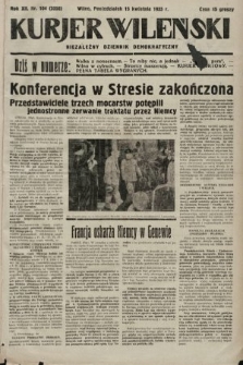 Kurjer Wileński : niezależny dziennik demokratyczny. 1935, nr 104