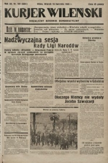 Kurjer Wileński : niezależny dziennik demokratyczny. 1935, nr 105