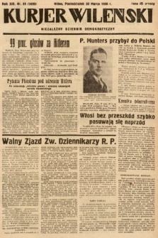 Kurjer Wileński : niezależny dziennik demokratyczny. 1936, nr 89