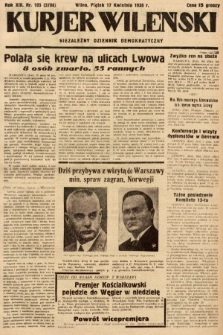 Kurjer Wileński : niezależny dziennik demokratyczny. 1936, nr 105
