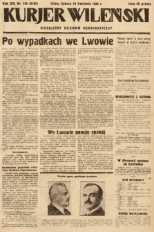 Kurjer Wileński : niezależny dziennik demokratyczny. 1936, nr 106