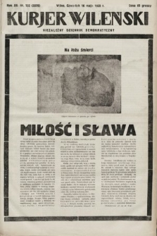 Kurjer Wileński : niezależny dziennik demokratyczny. 1935, nr 132