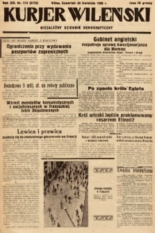 Kurjer Wileński : niezależny dziennik demokratyczny. 1936, nr 118