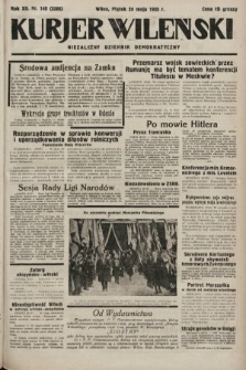 Kurjer Wileński : niezależny dziennik demokratyczny. 1935, nr 140
