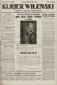 Kurjer Wileński : niezależny dziennik demokratyczny. 1935, nr 141