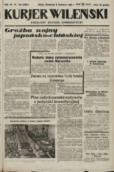 Kurjer Wileński : niezależny dziennik demokratyczny. 1935, nr 156