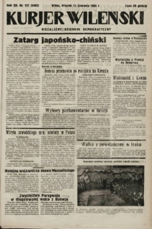 Kurjer Wileński : niezależny dziennik demokratyczny. 1935, nr 157