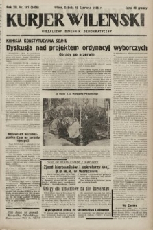 Kurjer Wileński : niezależny dziennik demokratyczny. 1935, nr 161