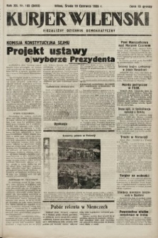 Kurjer Wileński : niezależny dziennik demokratyczny. 1935, nr 165