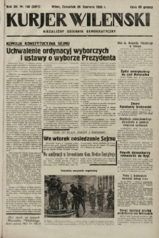 Kurjer Wileński : niezależny dziennik demokratyczny. 1935, nr 166