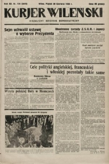 Kurjer Wileński : niezależny dziennik demokratyczny. 1935, nr 174