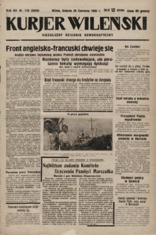 Kurjer Wileński : niezależny dziennik demokratyczny. 1935, nr 175