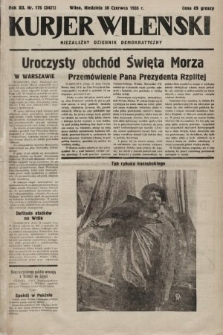Kurjer Wileński : niezależny dziennik demokratyczny. 1935, nr 176