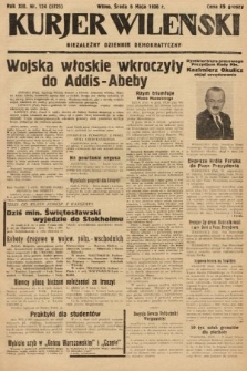Kurjer Wileński : niezależny dziennik demokratyczny. 1936, nr 124