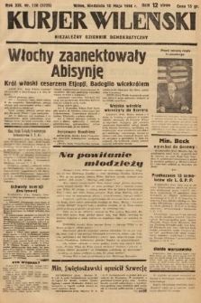 Kurjer Wileński : niezależny dziennik demokratyczny. 1936, nr 128