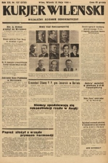 Kurjer Wileński : niezależny dziennik demokratyczny. 1936, nr 137