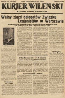 Kurjer Wileński : niezależny dziennik demokratyczny. 1936, nr 143