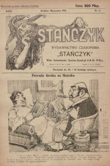Stańczyk. 1923, nr 4